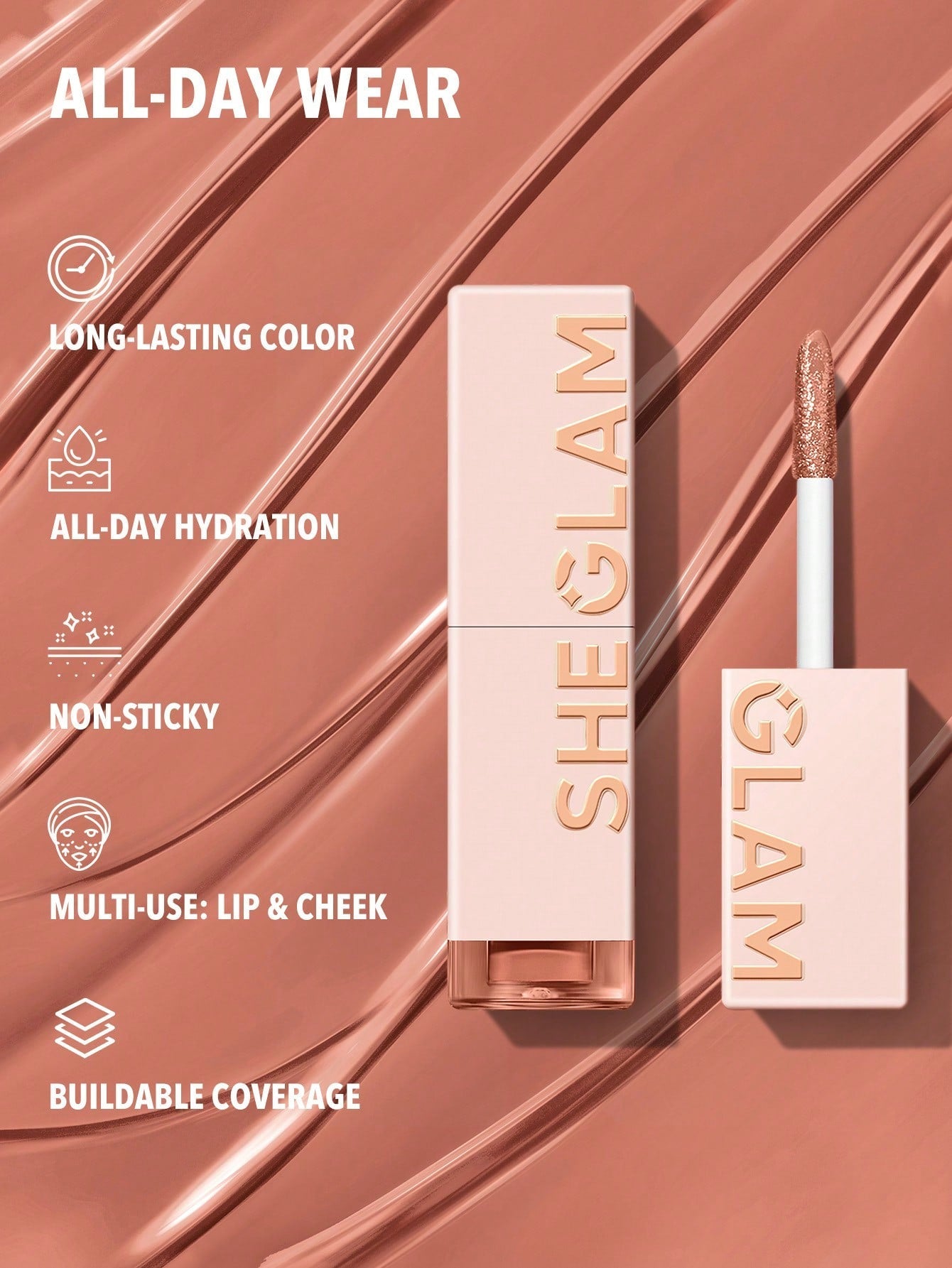 SHEGLAM Take A Hint Lip Tint-Birthday Lips
