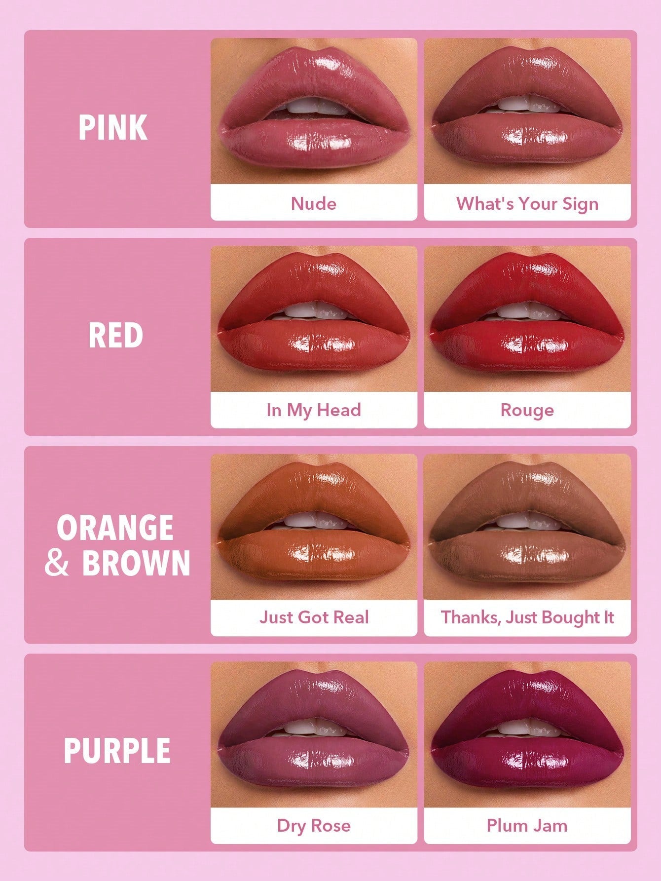SHEGLAM Creme Allure Lipstick - Plum Jam