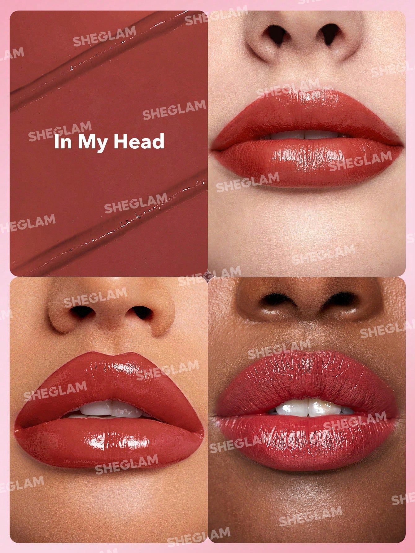 SHEGLAM Creme Allure Lipstick - IN MY HEAD