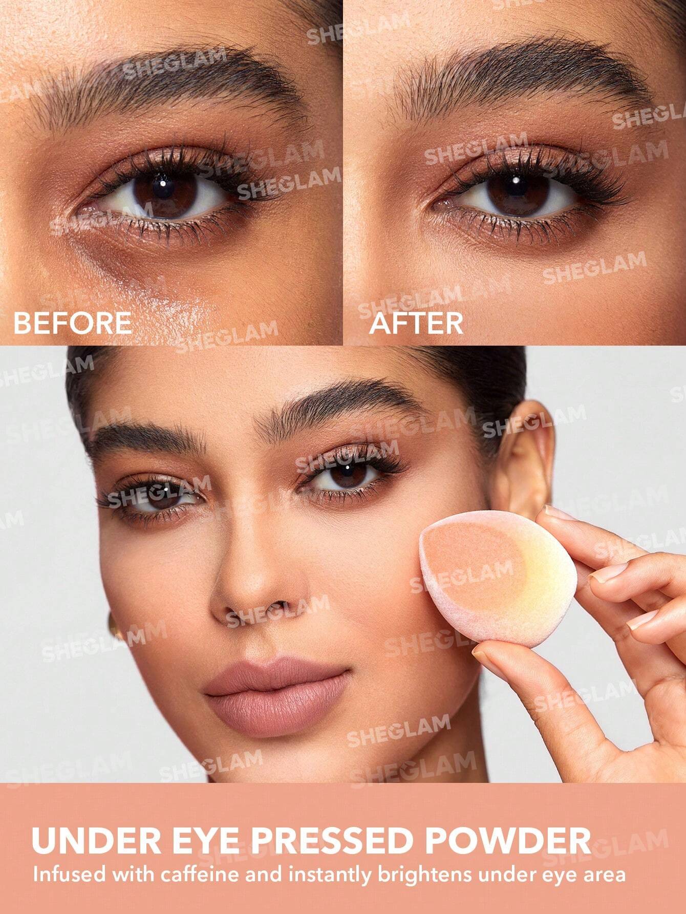 SHEGLAM Insta-Ready Face & Under Eye Setting Powder Duo
