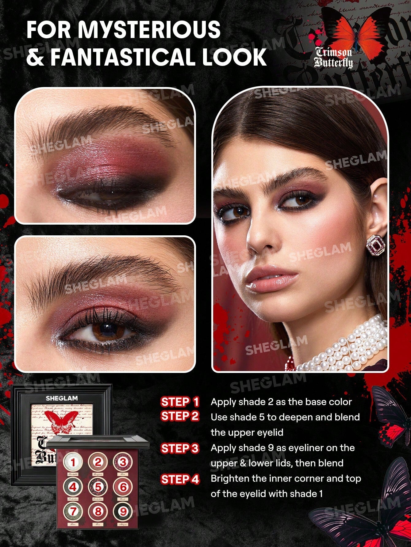 SHEGLAM Cursed Chrysalis Palette