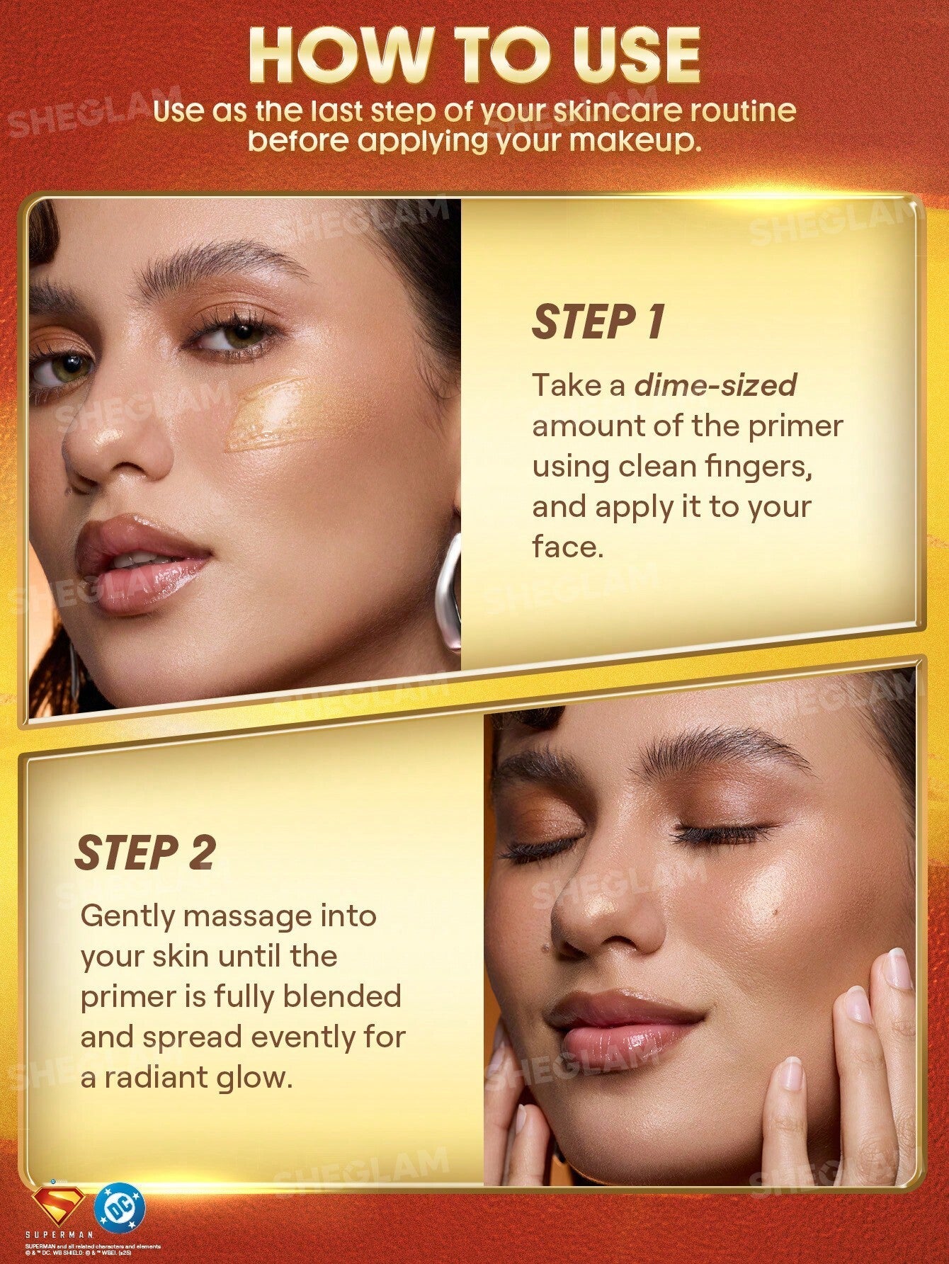 SHEGLAM The Superman SHEGLAM Good Grip Glow Illuminating Primer - 45 Ml
