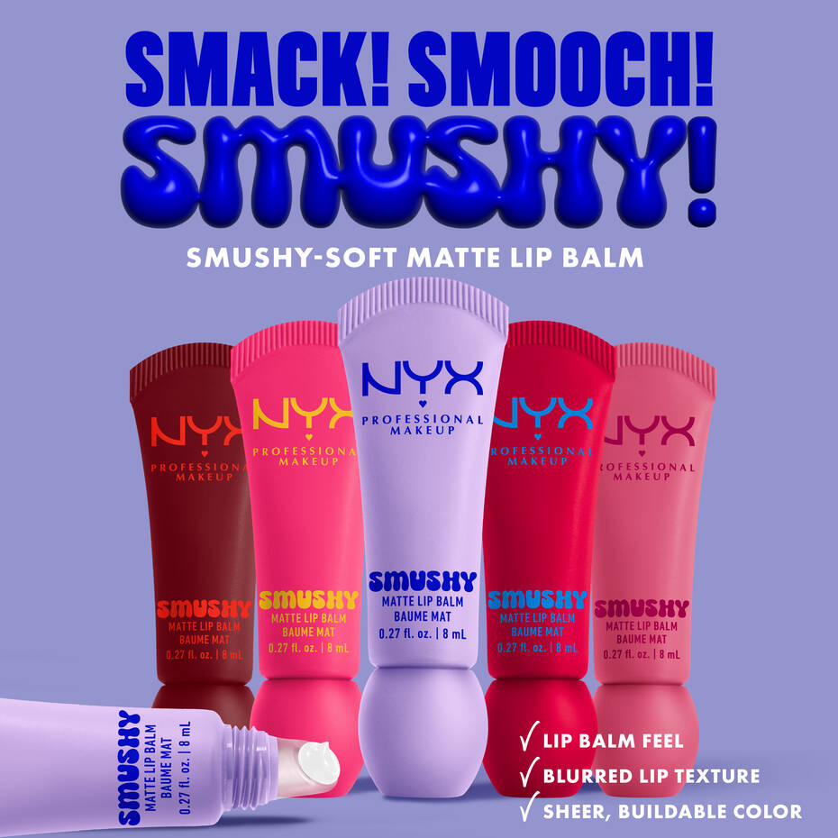 NYX Professional Makeup - Smushy Matte Lip Balm - Sugar Smush