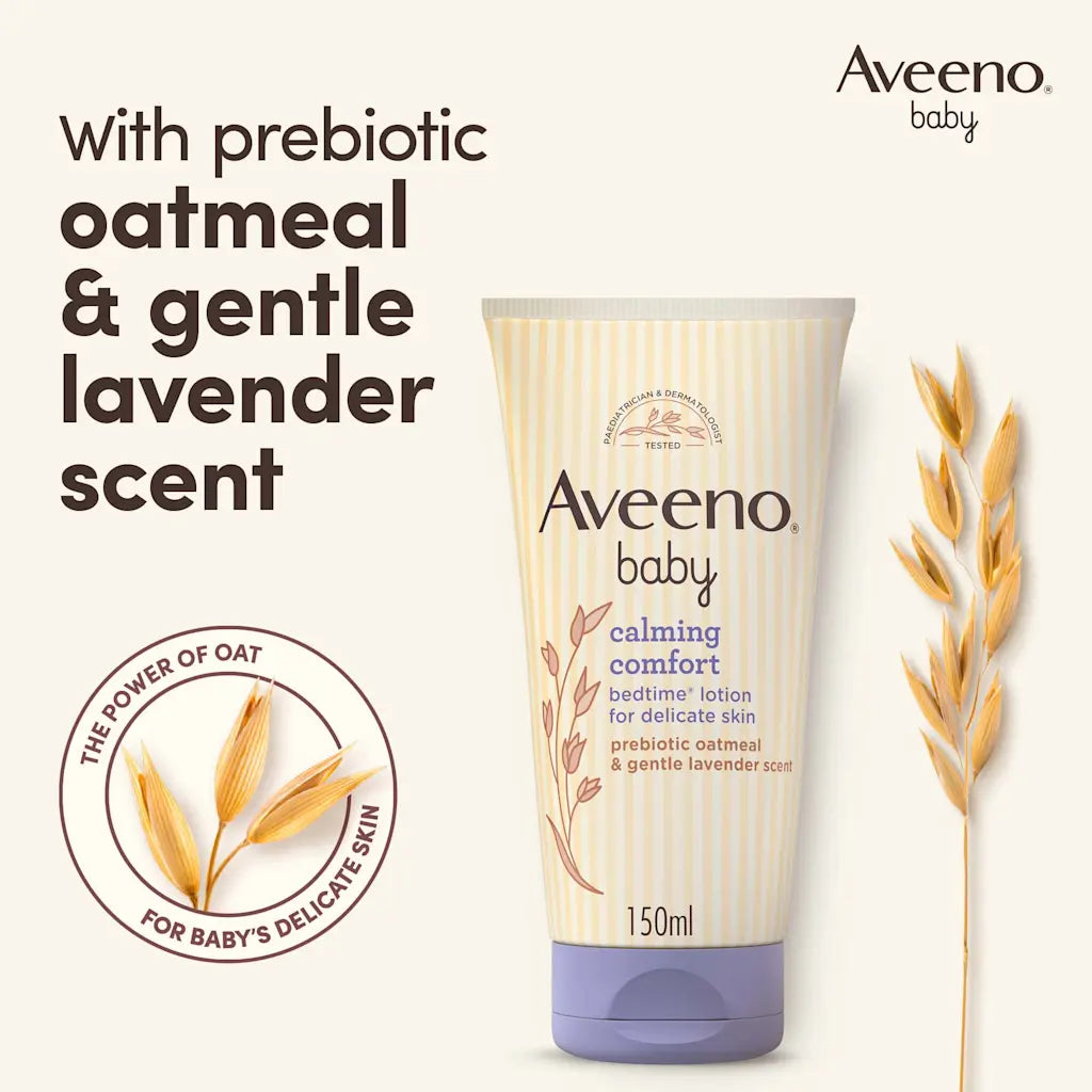 Aveeno Baby Calming Comfort Bedtime Lotion, For Delicate Skin, -150ml