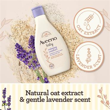 Aveeno Baby Calming Comfort Bedtime Bath & Wash – 250ml