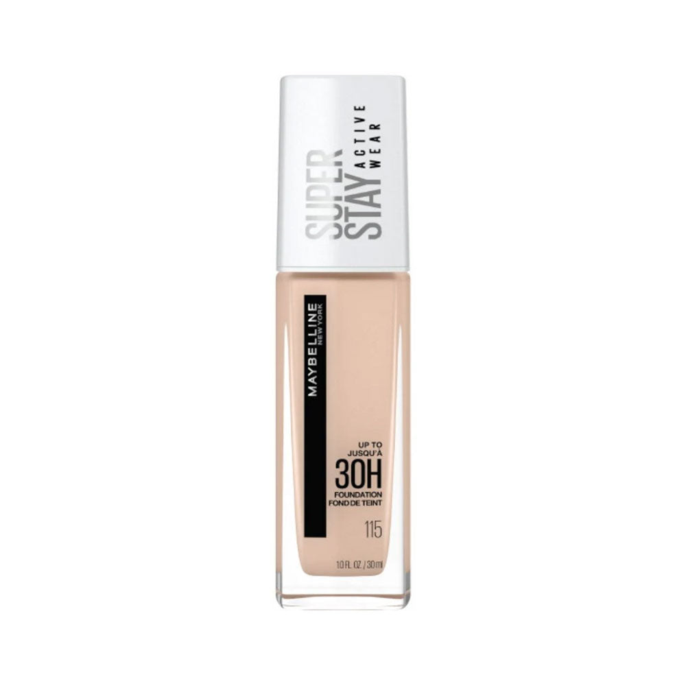 Maybelline Super Stay Longwear Liquid Foundation 30Hr Wear - 115 Ivory