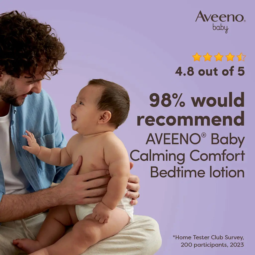 Aveeno Baby Calming Comfort Bedtime Bath & Wash – 250ml