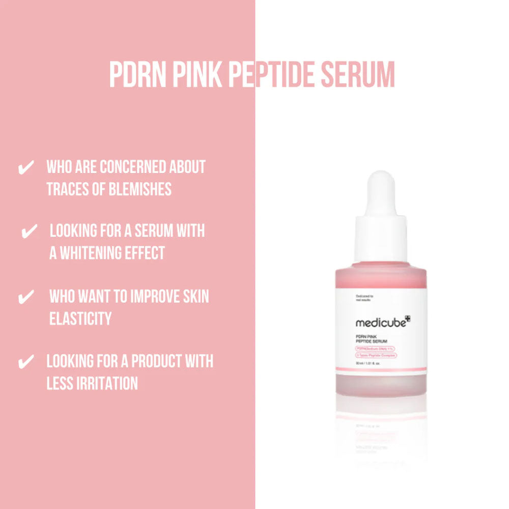 Medicube PDRN Pink Peptide Serum - 30ml