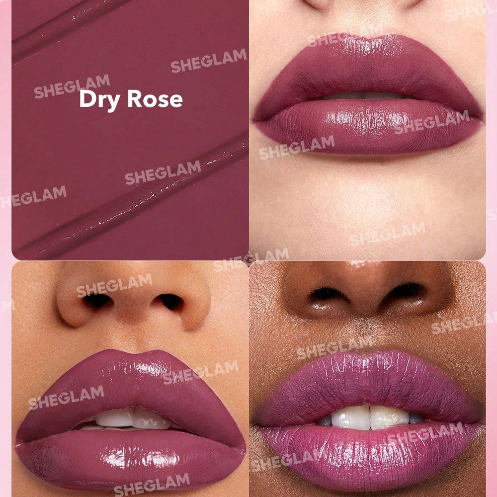 SHEGLAM Creme Allure Lipstick - Dry Rose