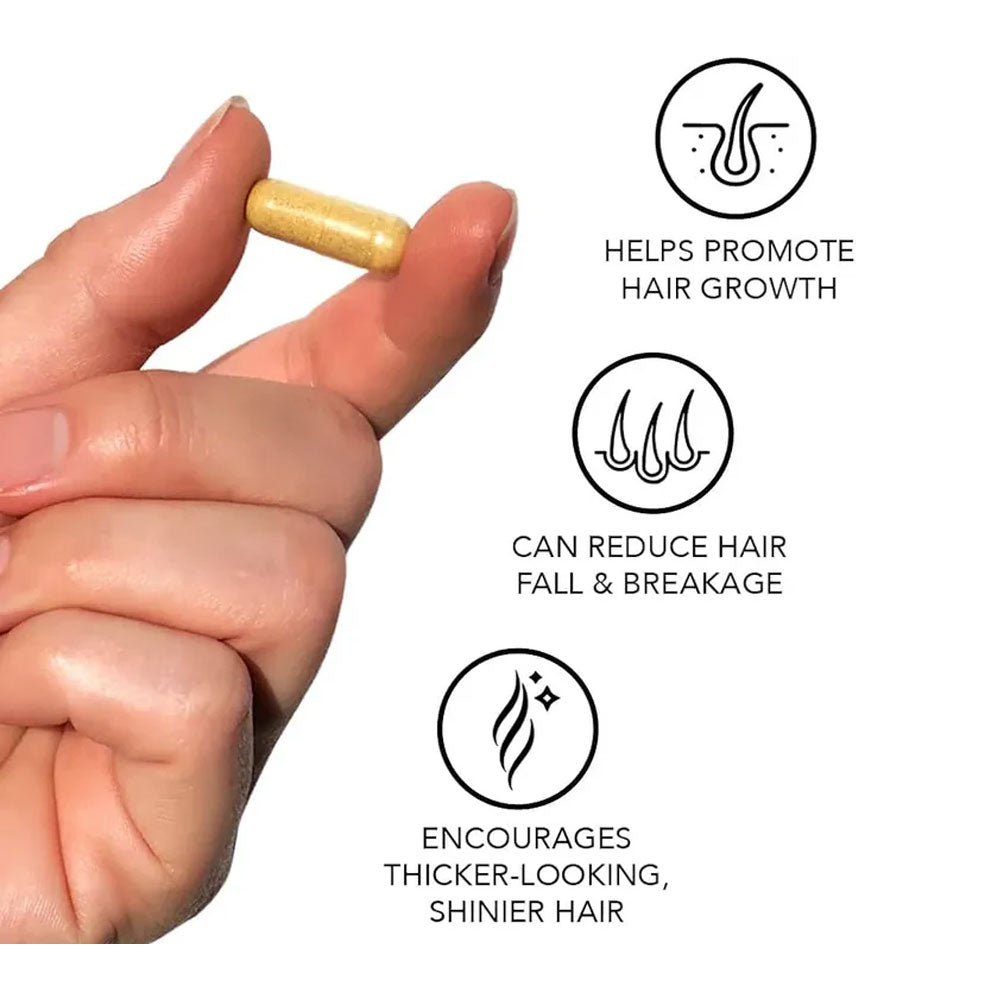 HAIRtamin Vegan Hair Vitamins for Faster Hair Growth - 30 capsules