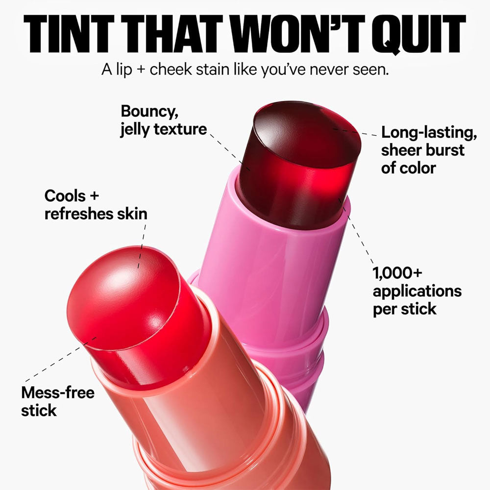 Milk Makeup- Cooling Water Jelly Tint sheer lip + cheek stain- Burst