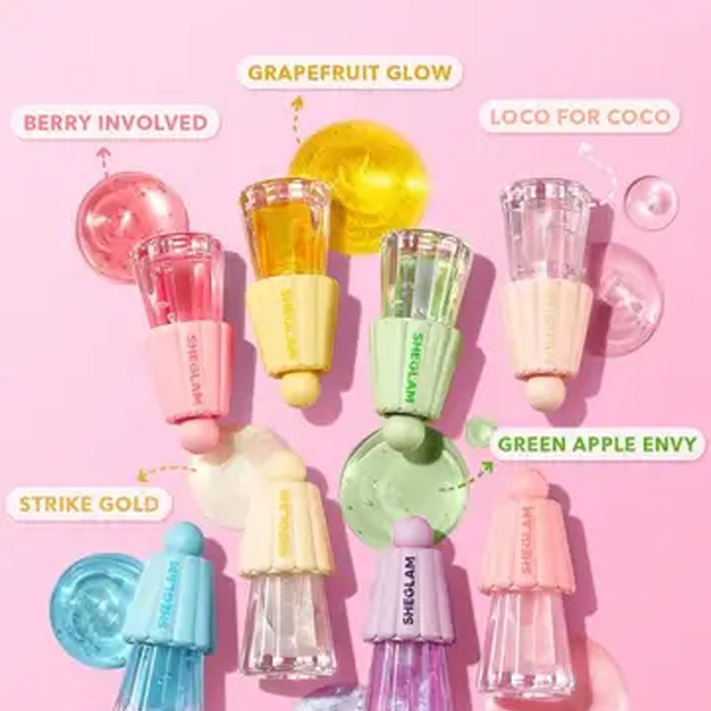 Sheglam Jelly Wow Hydrating Lip Oil - Loco For Coco