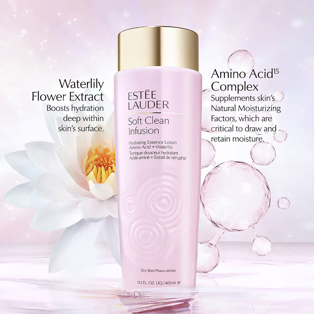 Estée Lauder Soft Clean Infusion Hydrating Essence Treatment Lotion - 400ML