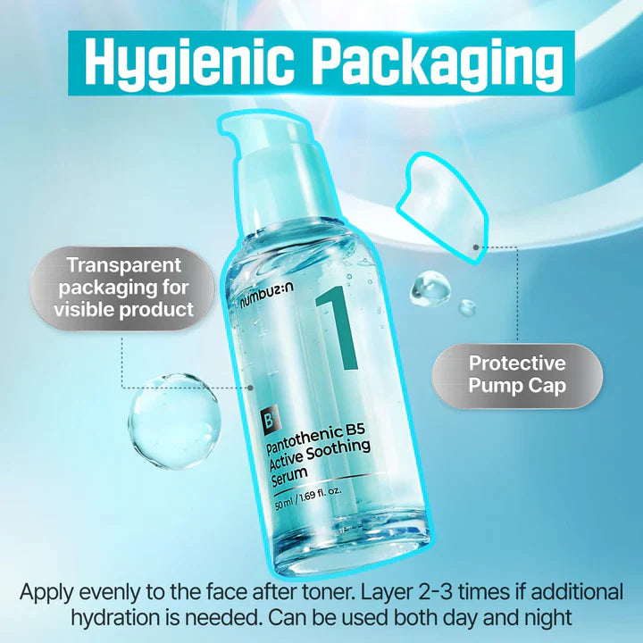 Numbuzin No.1 Pantothenic B5 Active Soothing Serum 50ml
