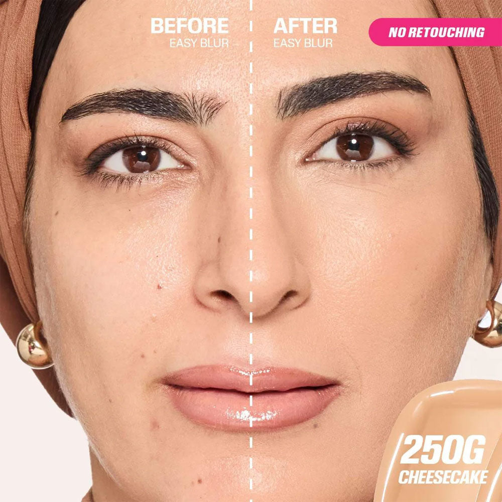 Huda Beauty - Easy Blur Natural Airbrush Foundation - Cheescake 250G 30ML