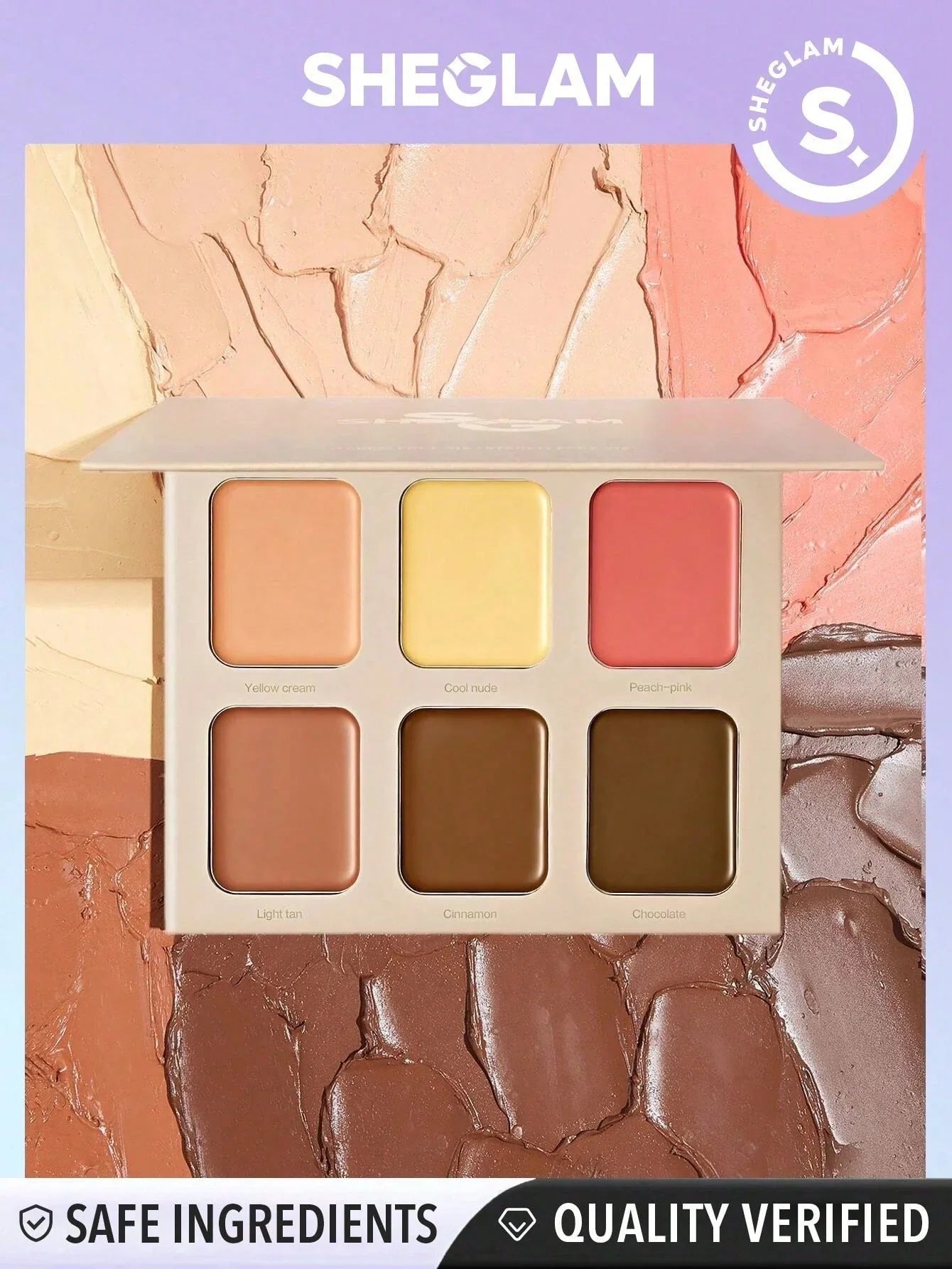 SHEGLAM STEREO FACE SIX COLOR PALETTE