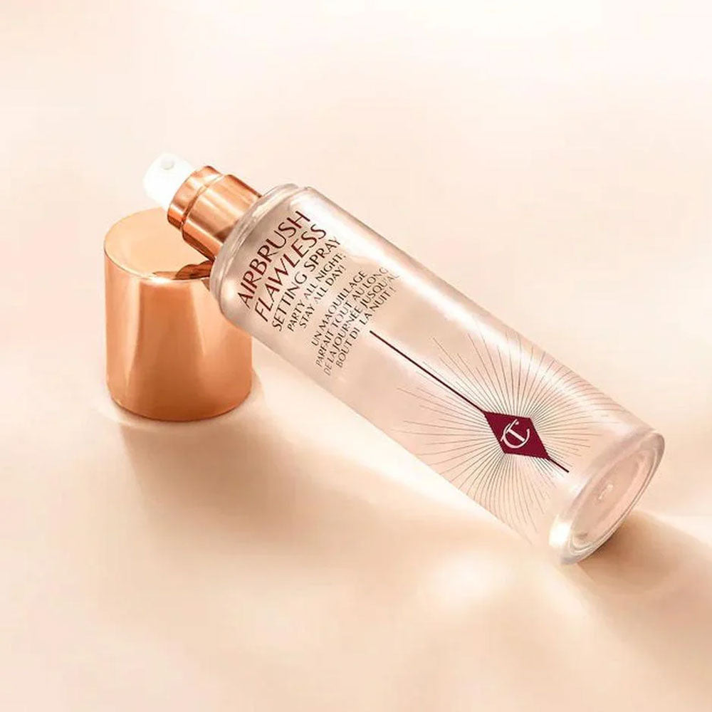 Charlotte Tilbury Airbrush Flawless Setting Spray Duo - Full Size 100ML -mini Size -34ML