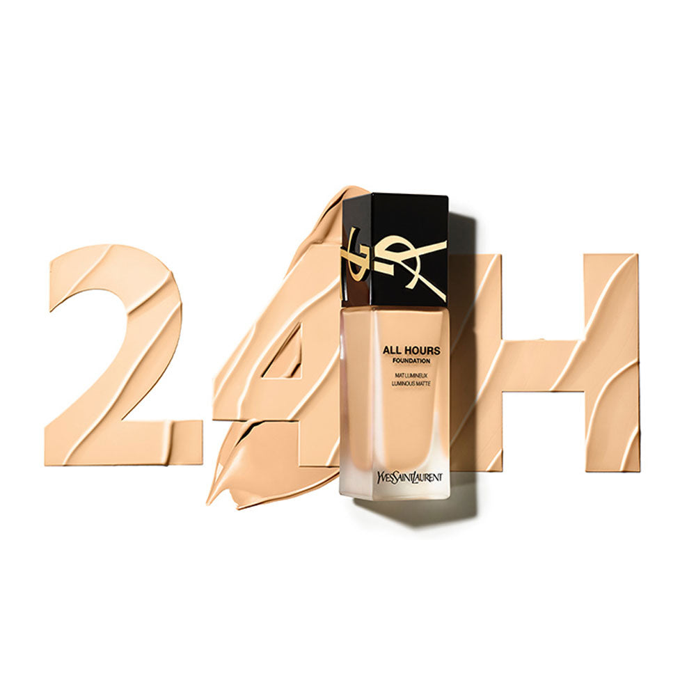 Yves Saint Laurent All Hours Foundation Full Cover Luminous Matte All Day Long Wear SPF39 ( LC1 ) 25ml