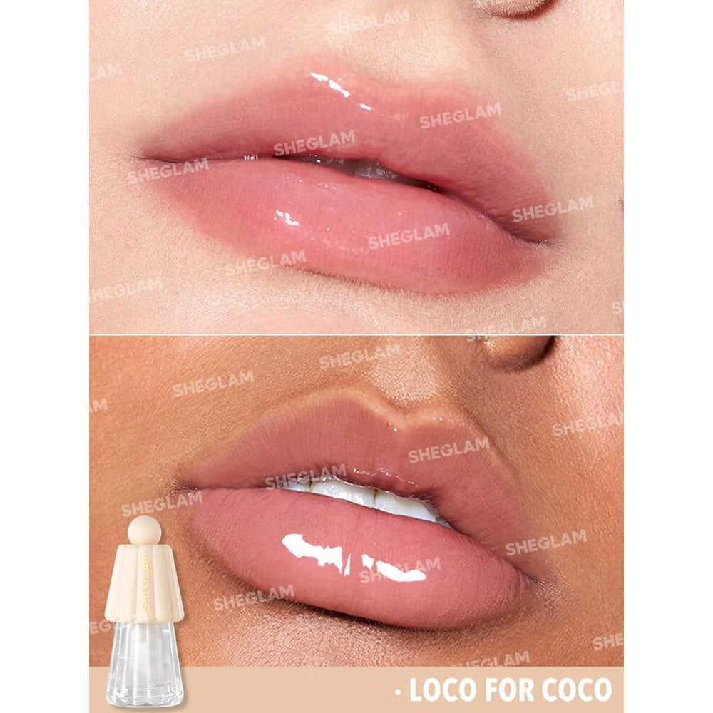 Sheglam Jelly Wow Hydrating Lip Oil - Loco For Coco