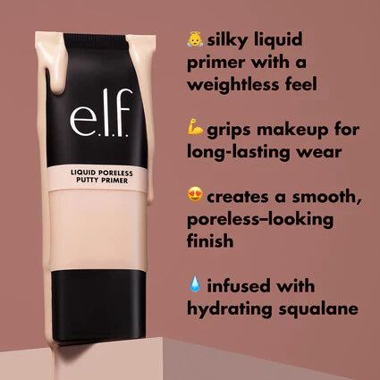 E.L.F Makeup Liquid Poreless Putty Primer 28ml