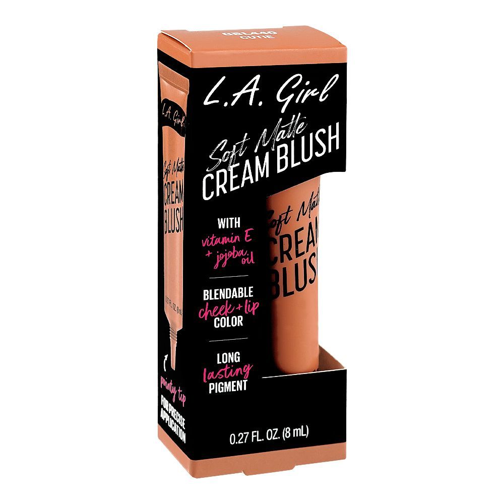 L.A. Girl Soft Matte Cream Blush - Cutie GBL440