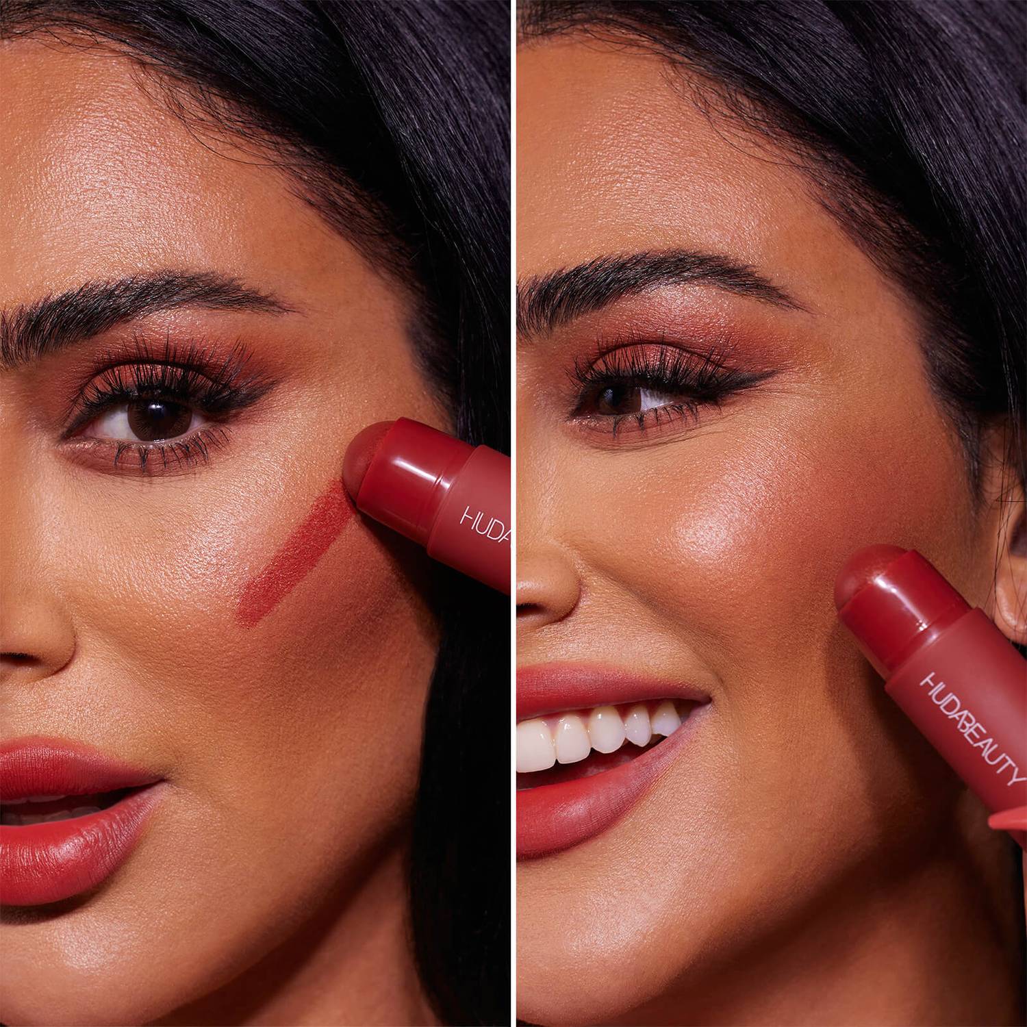 Huda Beauty Cheeky Tint Blush Stick- Baddie Berry