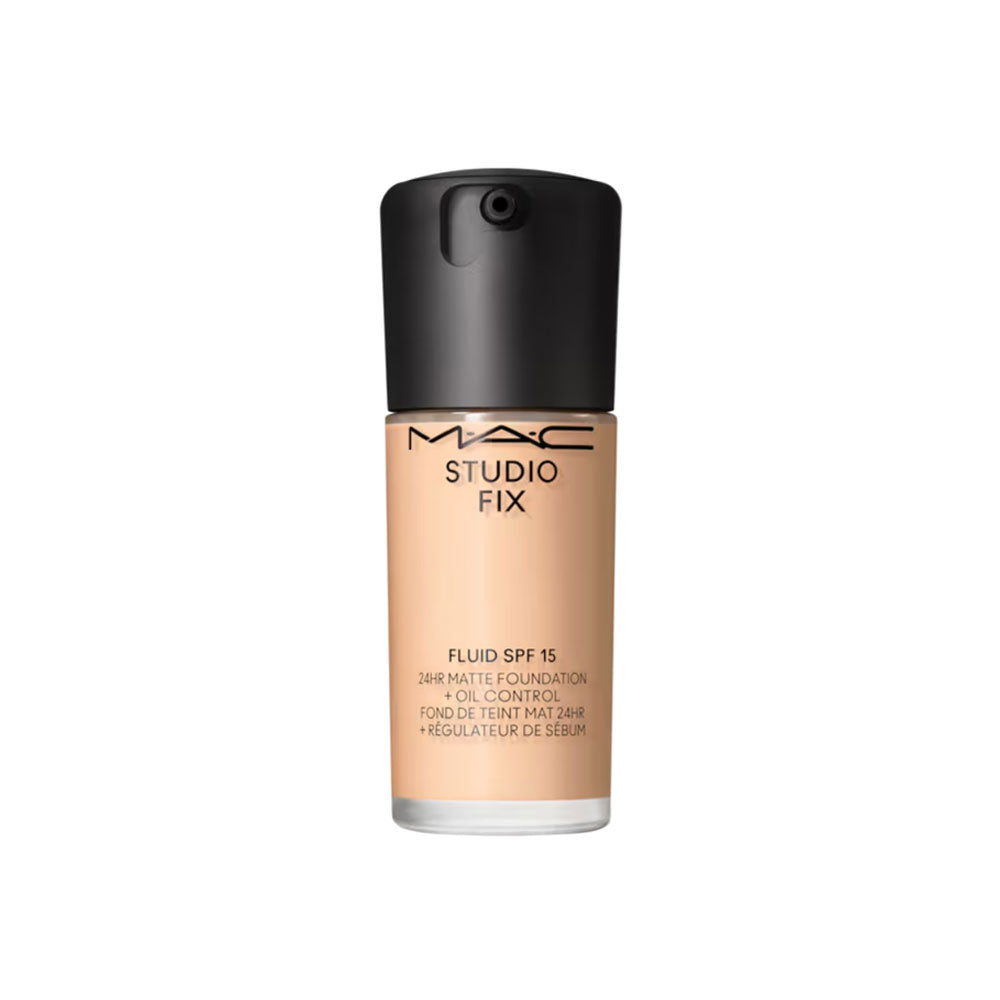 Mac Studio Fix Fluid SPF 15 24HR Matte Foundation + Oil Control-NC 18