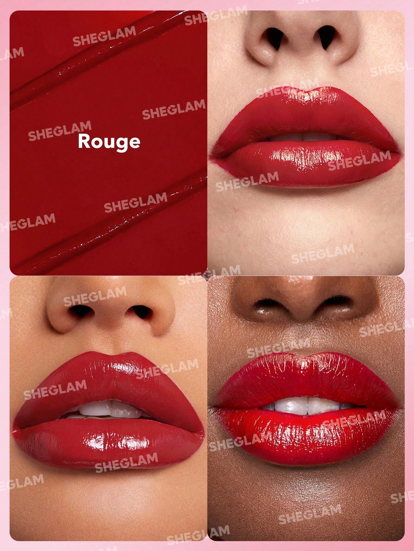 SHEGLAM  Creme Allure Lipstick - Rouge