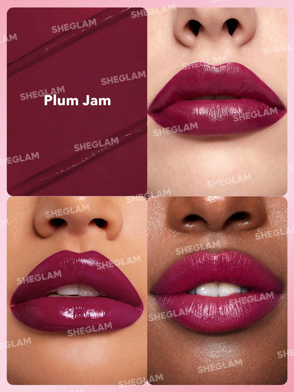 SHEGLAM  Creme Allure Lipstick - Plum Jam