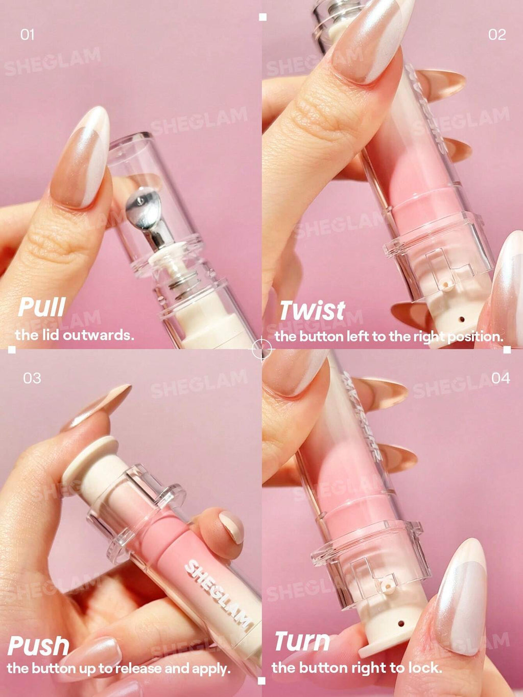 SHEGLAM Booster Shine Plumping Lip Gloss-Pink Flamingo -