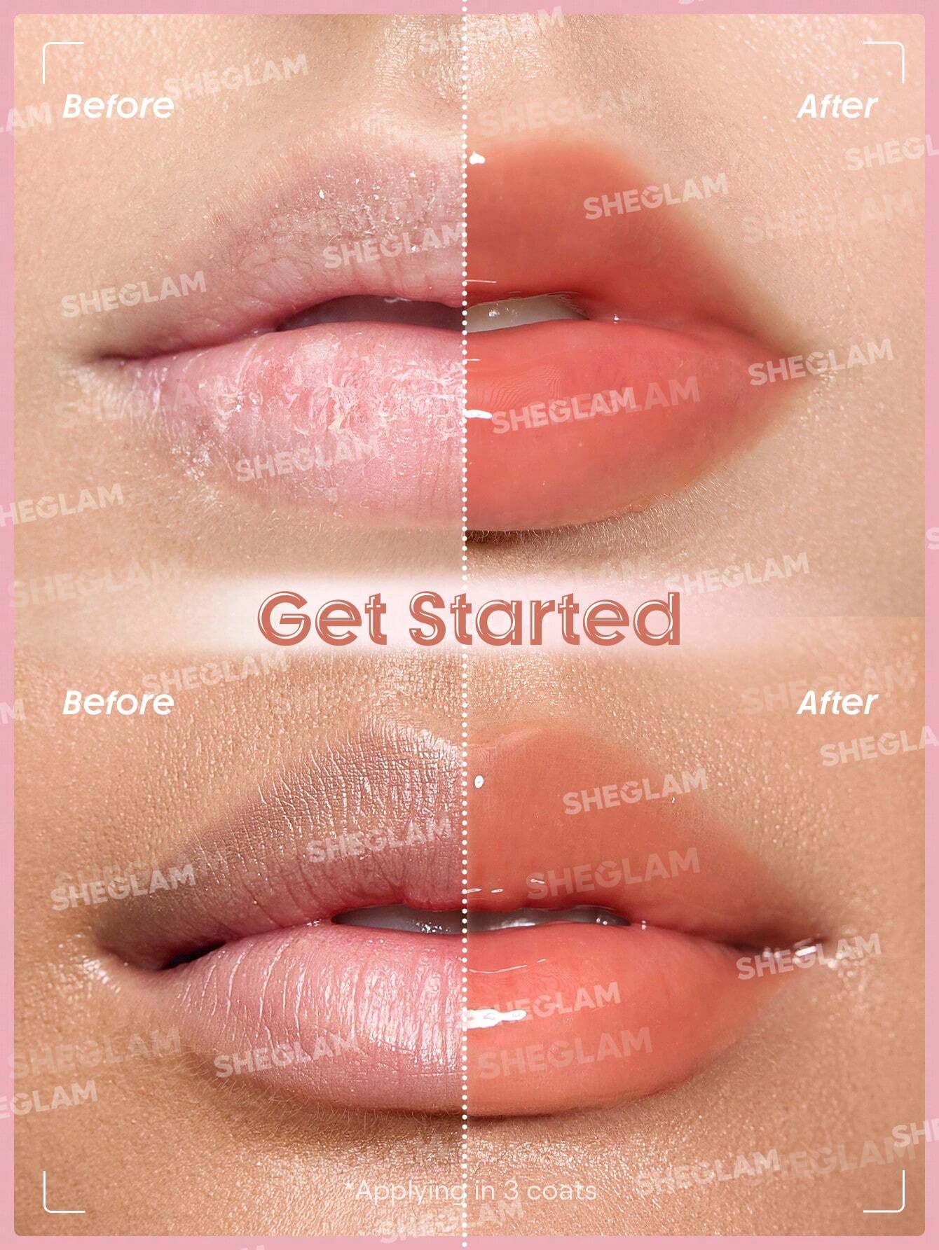 SHEGLAM Booster Shine Plumping Lip Gloss-Get Started