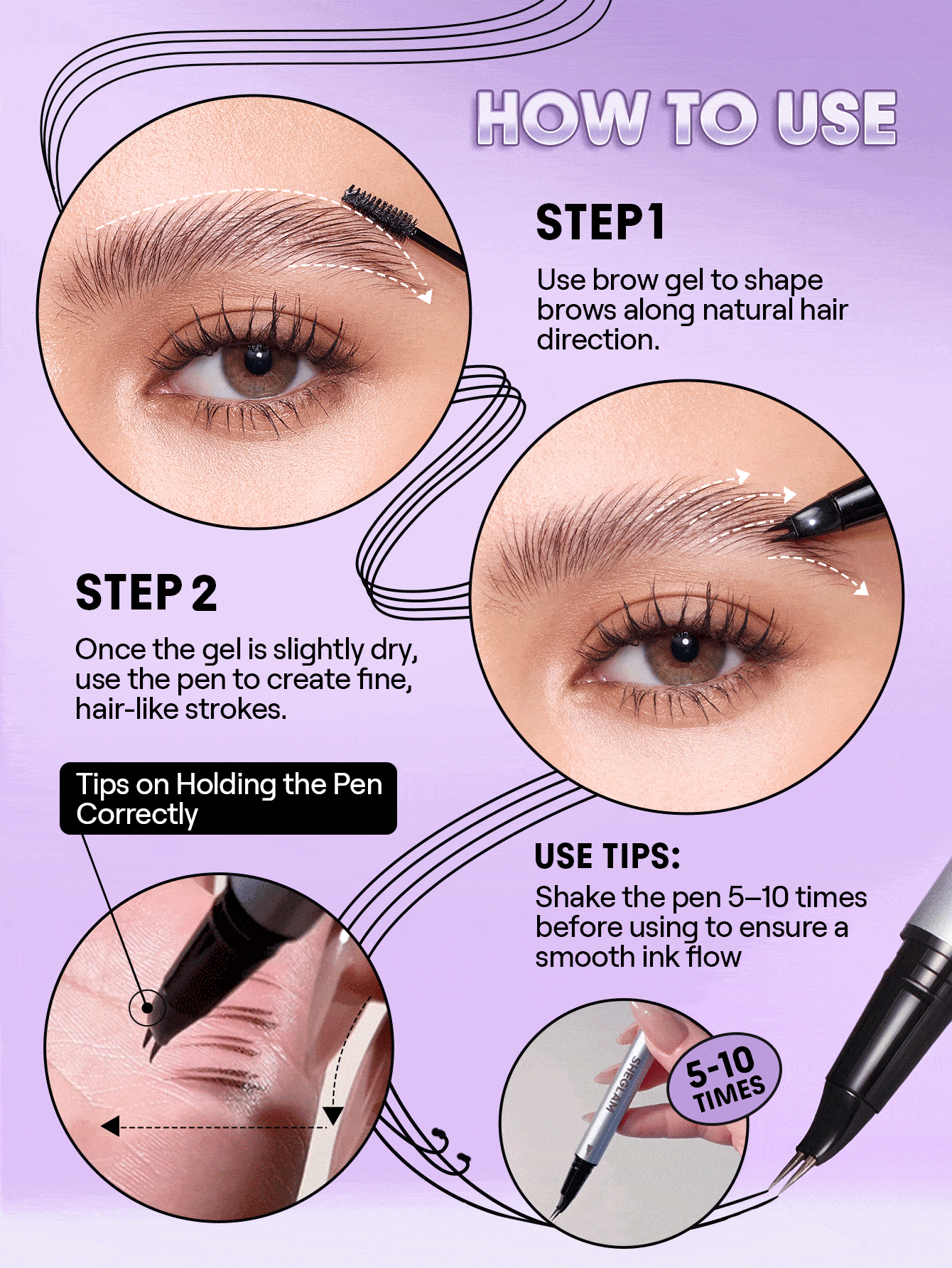 SHEGLAM Real Flow Laminating Brow Pen