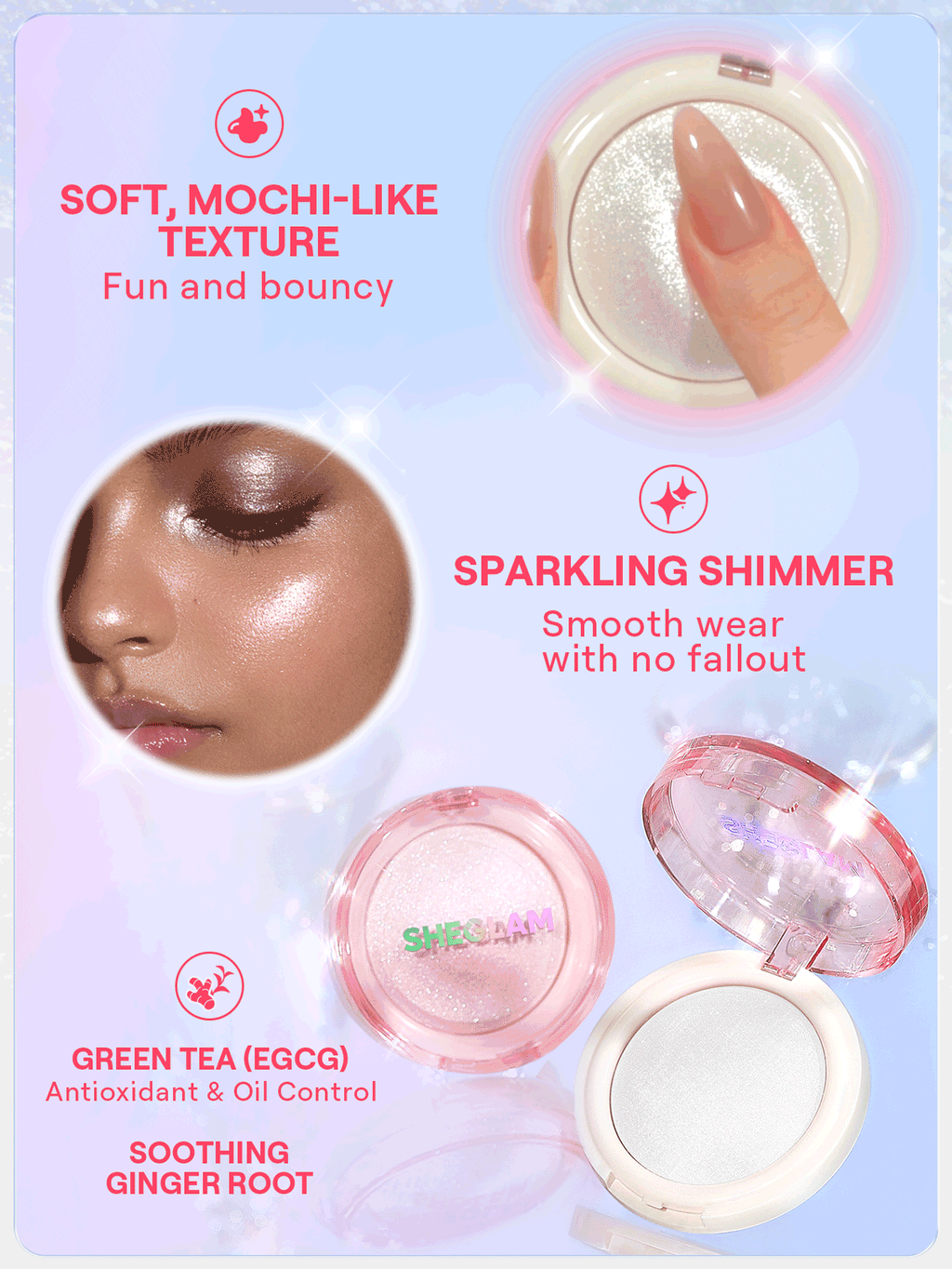 SHEGLAM  Glowchi Bouncy Highlighter