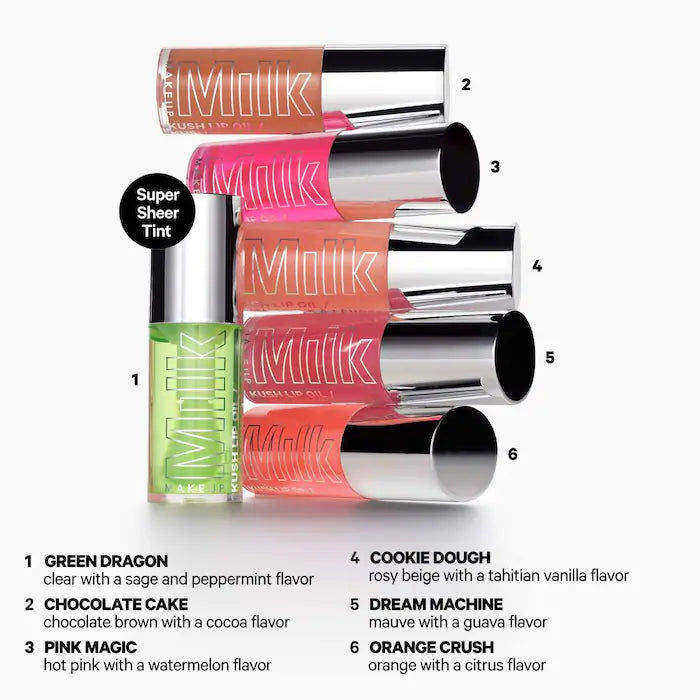 Milk Makeup- KUSH Sheer Hydrating Lip Oil- Orange Crush
