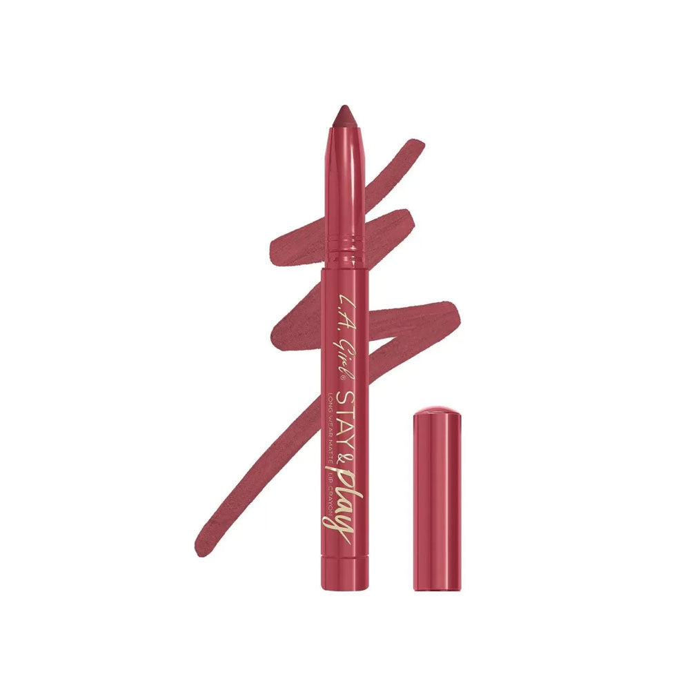 L.A. Girl Lipstick - Stay & Play Lip Crayon - GLC35 - Promises