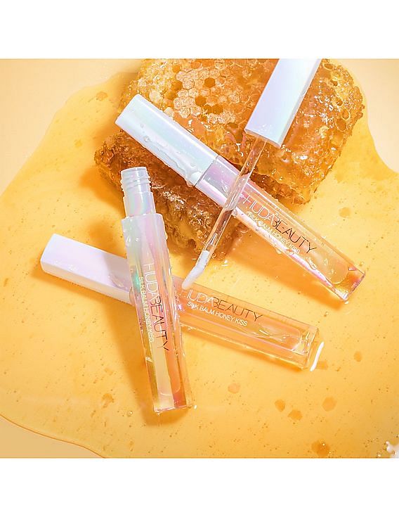Huda Beauty Silk Balm Honey Kiss Plumping Lip Balm - 3ml