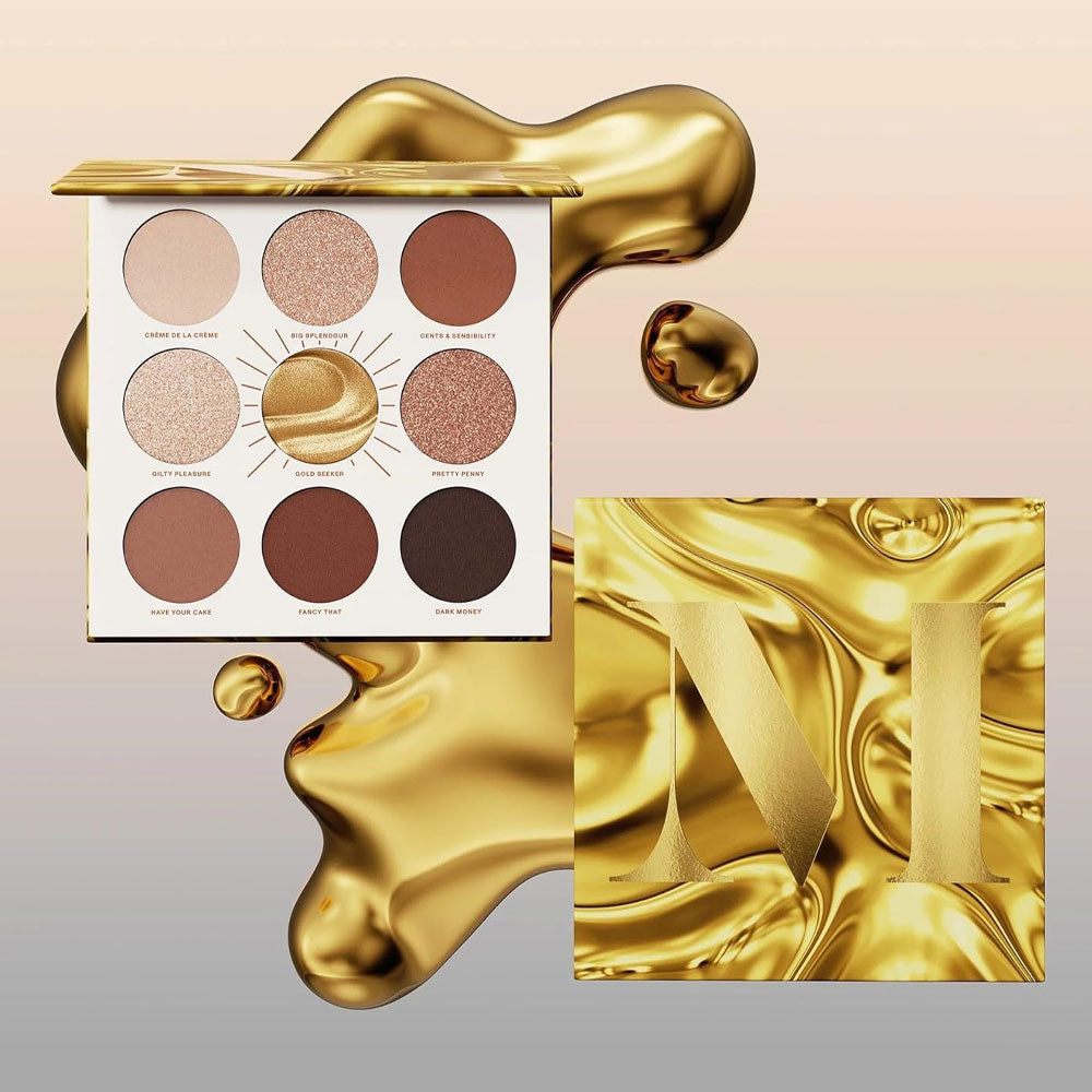 MORPH  Rich & Foiled Artistry Palette - Gold Seeker