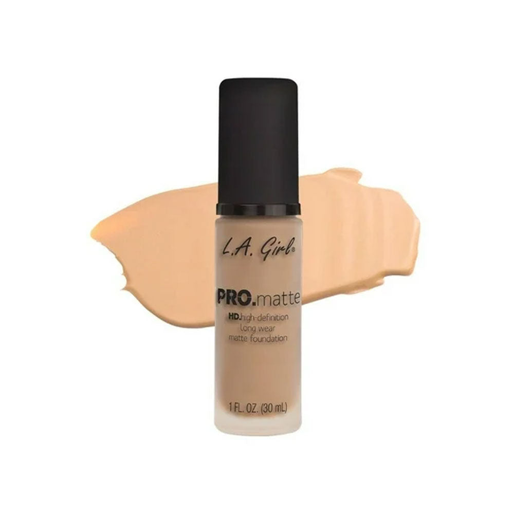 L.A. Girl Pro Matte HD Long Wear Matte Liquid Foundation, 30ml,