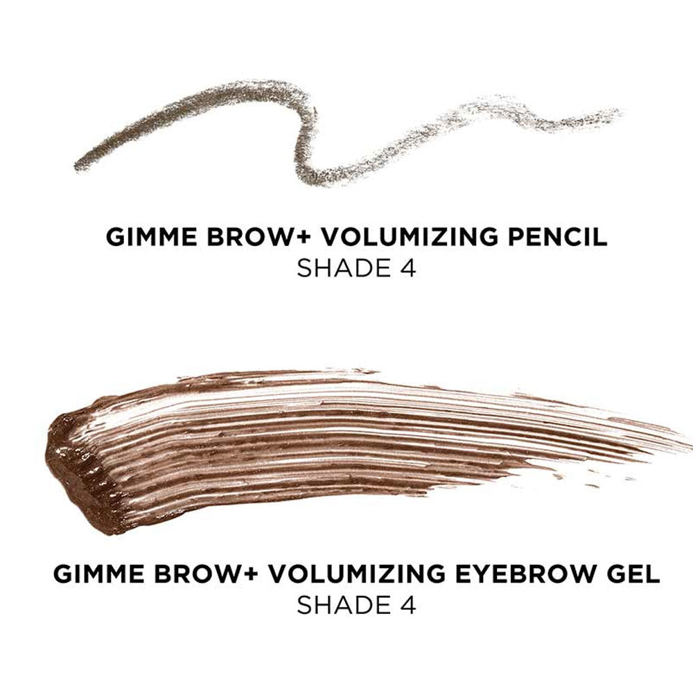 benefit Gimme Brow + Volumizing Pencil 4 Warm Deep Brown