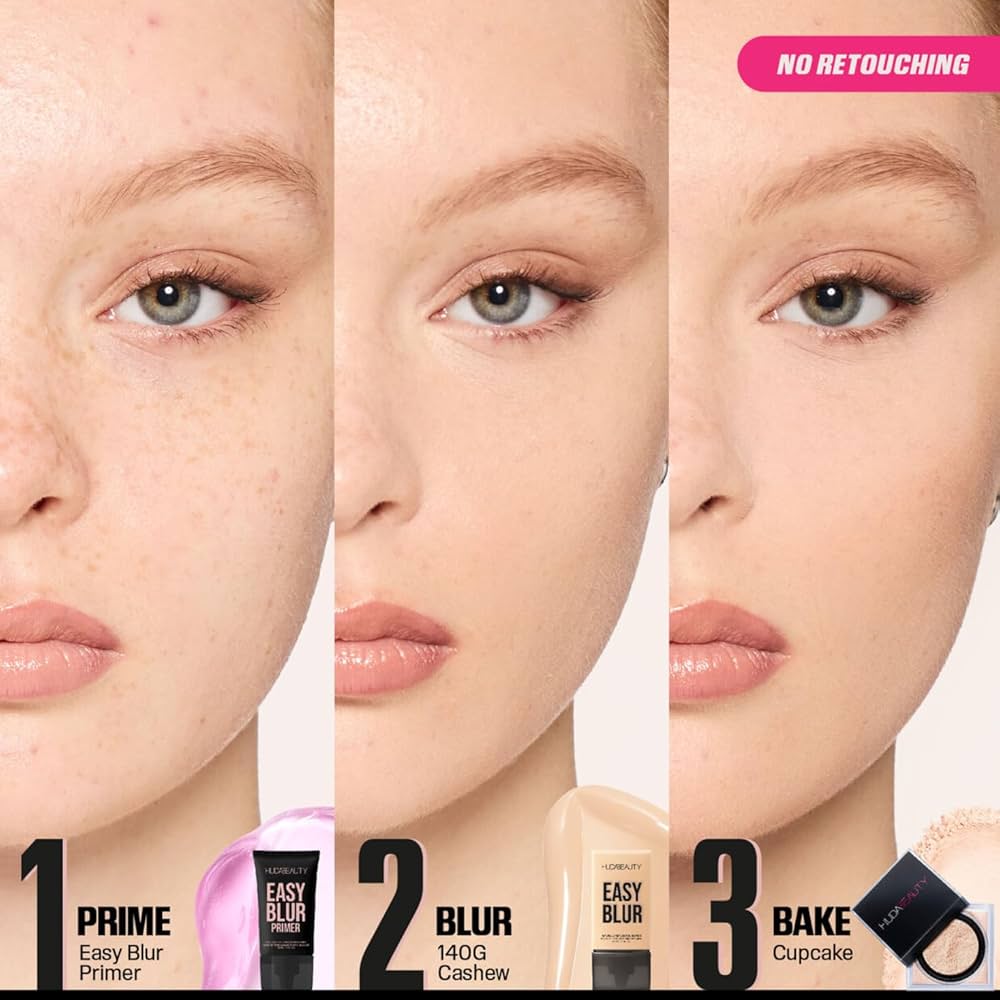 Huda Beauty - Easy Blur Natural Airbrush Foundation - Amaretti 310 30ML