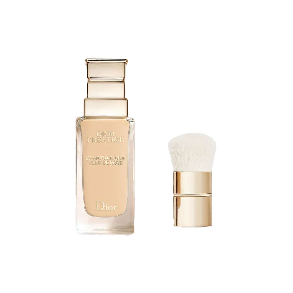 Dior Prestige Le Micro Fluide Teint De Rose Foundation Shade 0N - 2N