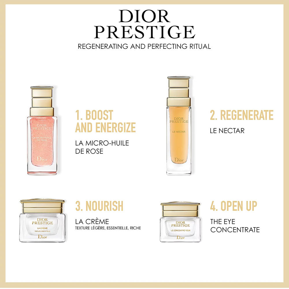 Dior Prestige Le Concentre Yeux Exceptional Sculpting And Regenerating Eye Cream - 15ml