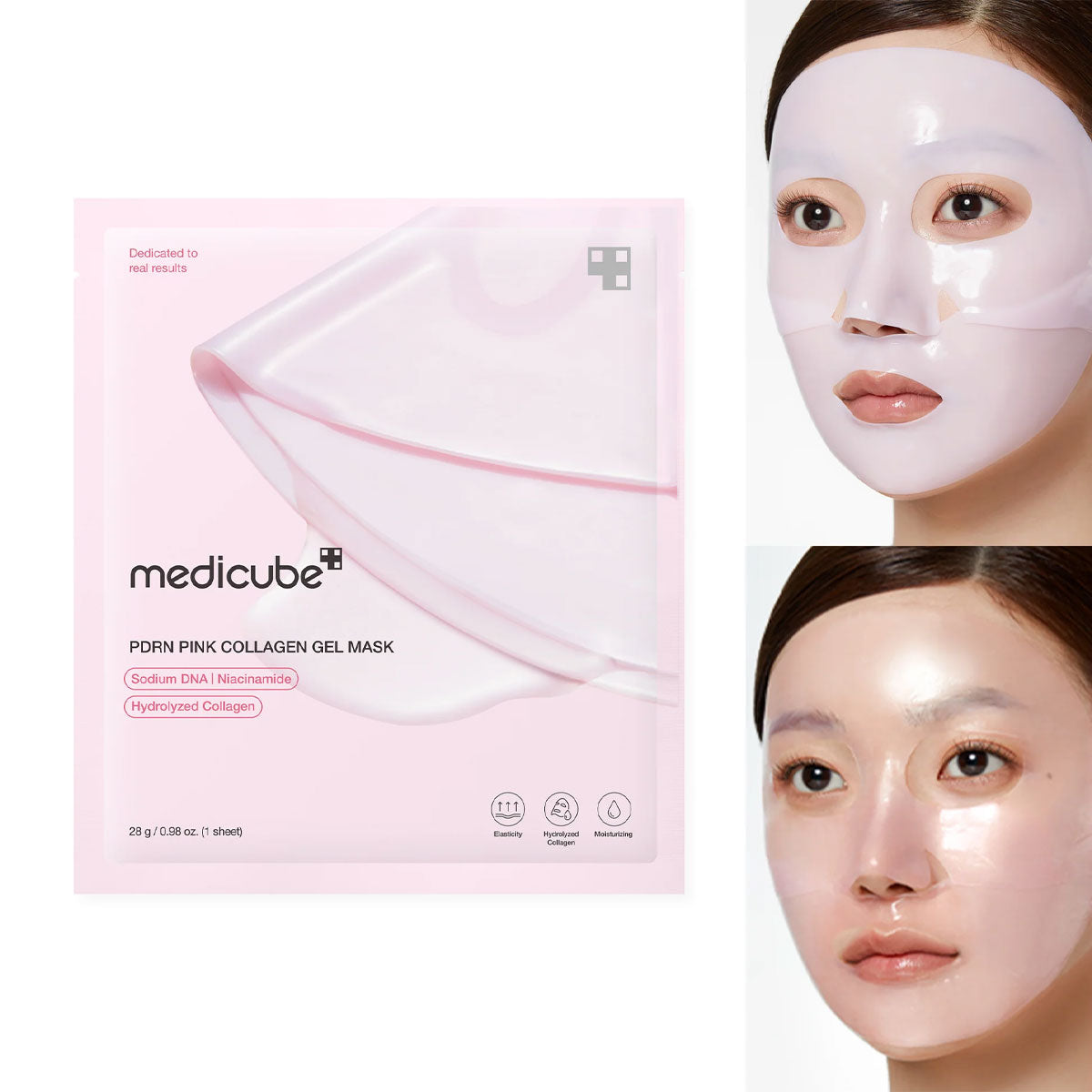 Medicube PDRN Pink Collagen Gel Mask - 1 Sheet Mask