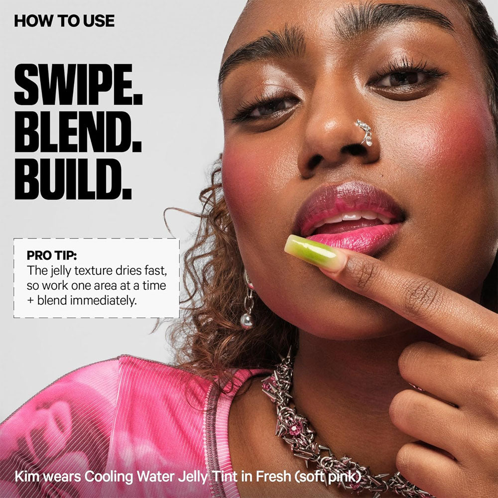 Milk Makeup- Cooling Water Jelly Tint sheer lip + cheek stain- Splash
