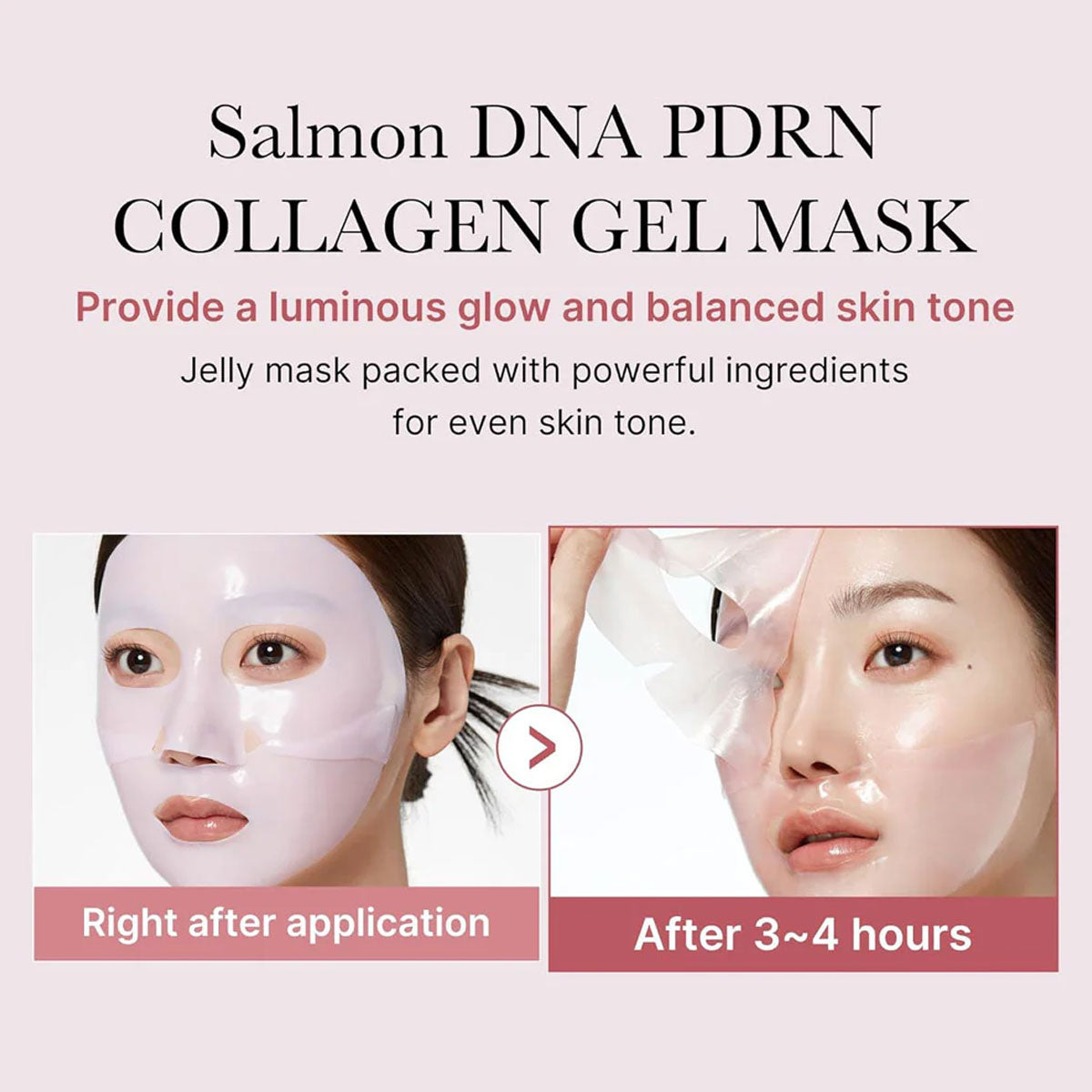 Medicube PDRN Pink Collagen Gel Mask - 1 Sheet Mask