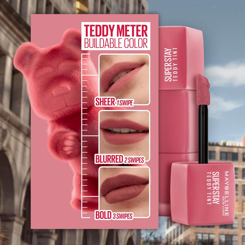 Maybelline New York Super Stay Teddy Tint  25 - Baby Tee