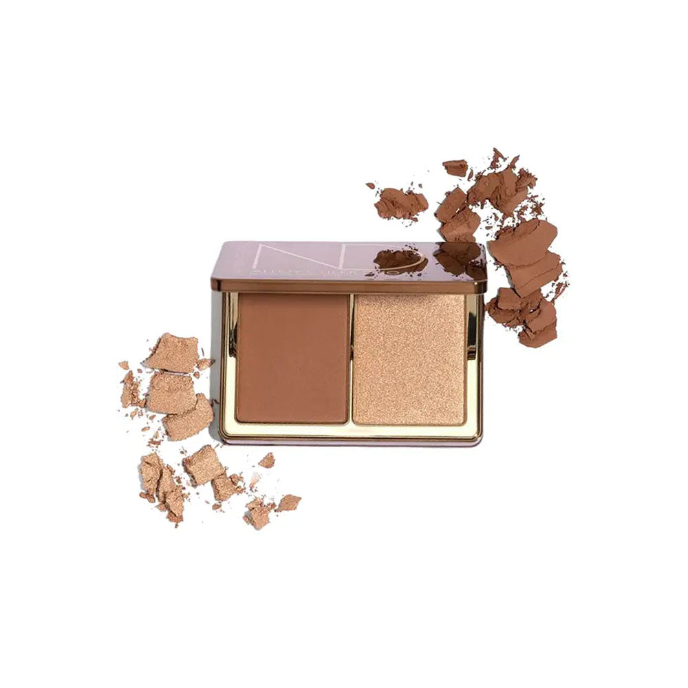 Natasha Denona bronzer and highlighter Alloy Cheek Duo Bronzer & Highlighter Palette,
