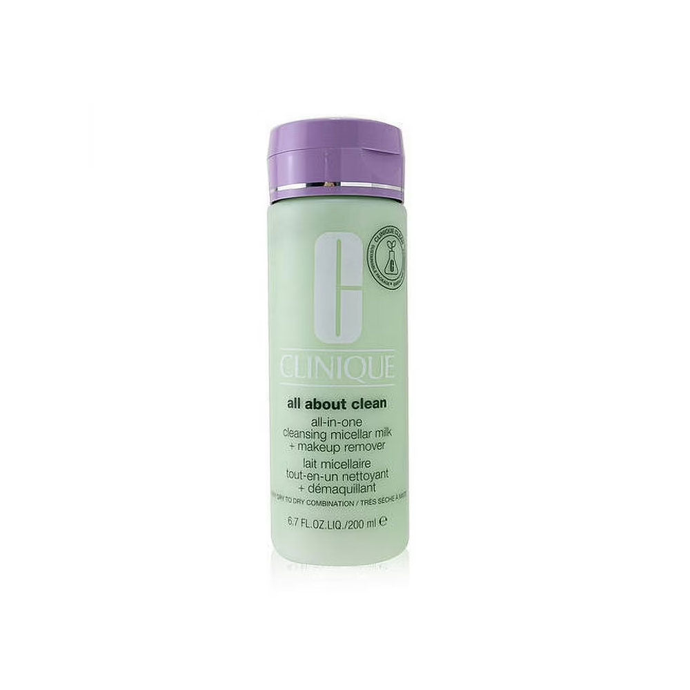 Clinique All About Clean All In One Cleansing Micellar Milk & Makeup Remover 200 ml