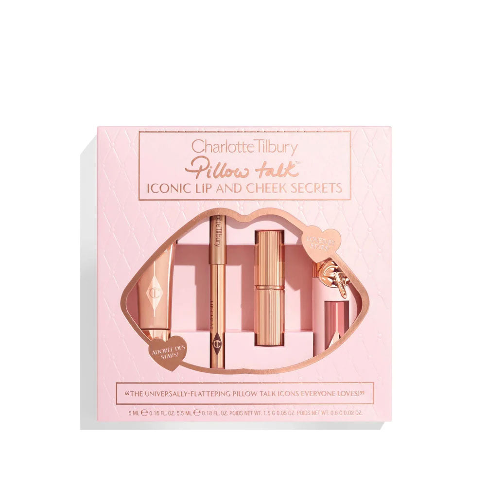 Charlotte Tilbury - Pillow Talk Iconic Lip And Cheek Secrets Set