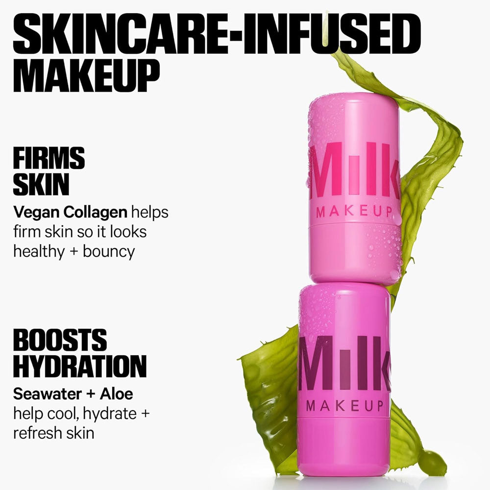 Milk Makeup- Cooling Water Jelly Tint sheer lip + cheek stain- Fizz